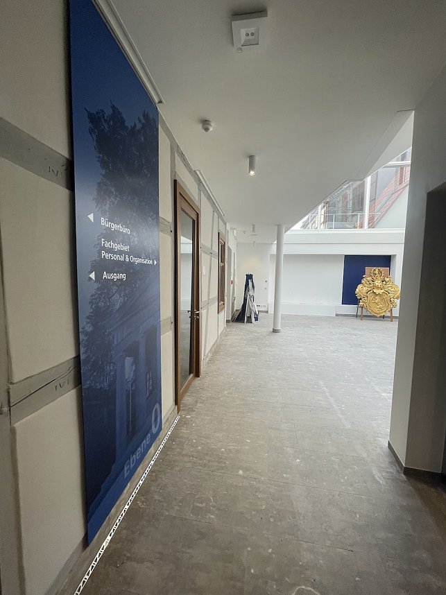 Visueller Rundgang durch das Sondersh&auml;user Rathaus