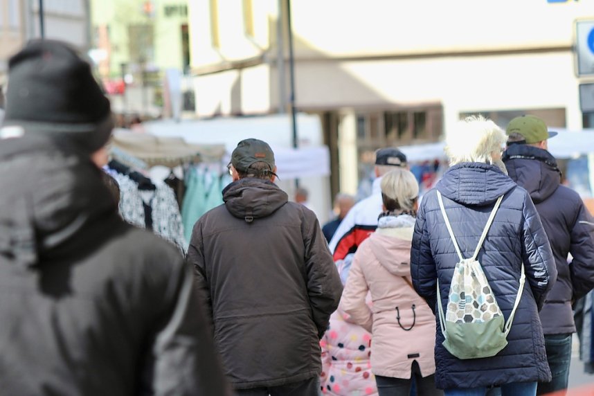 Gut besuchter Sondersh&auml;user Ostermarkt