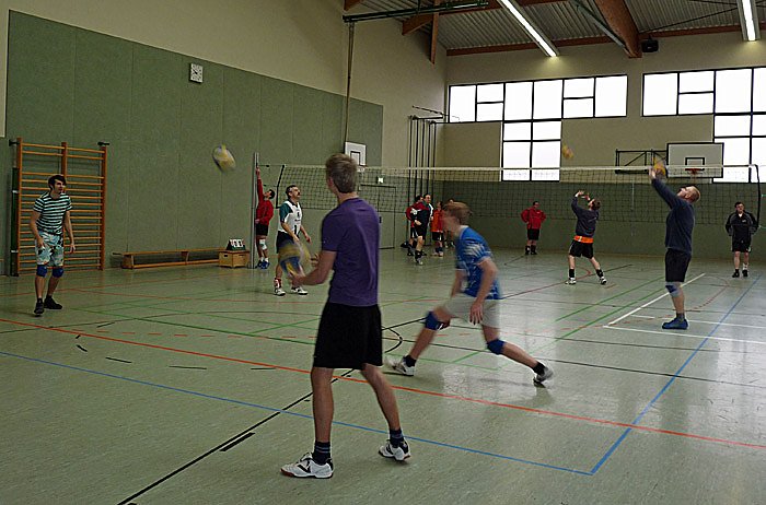 11. Volleyballturnier der Volkssportmannschaften 