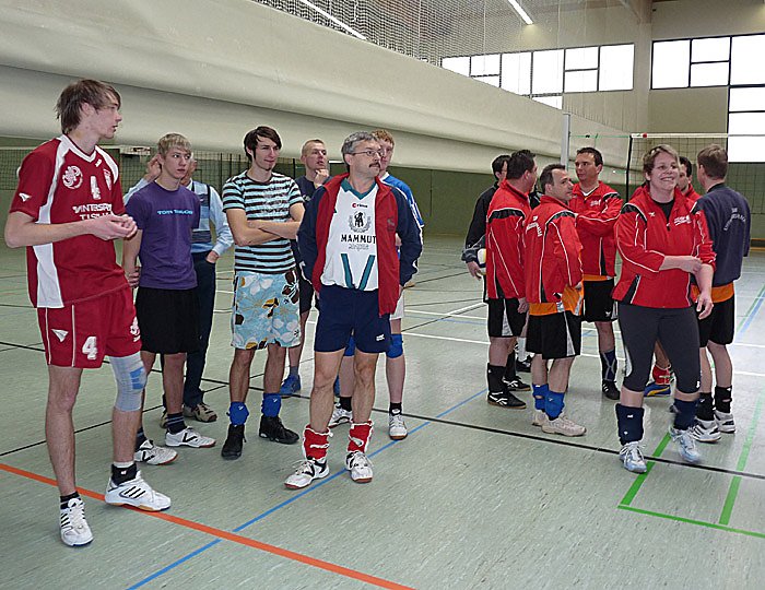 11. Volleyballturnier der Volkssportmannschaften 