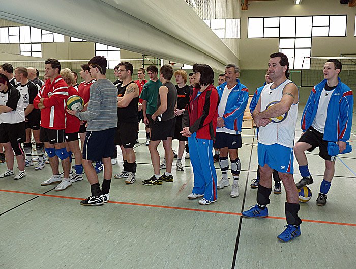 11. Volleyballturnier der Volkssportmannschaften 