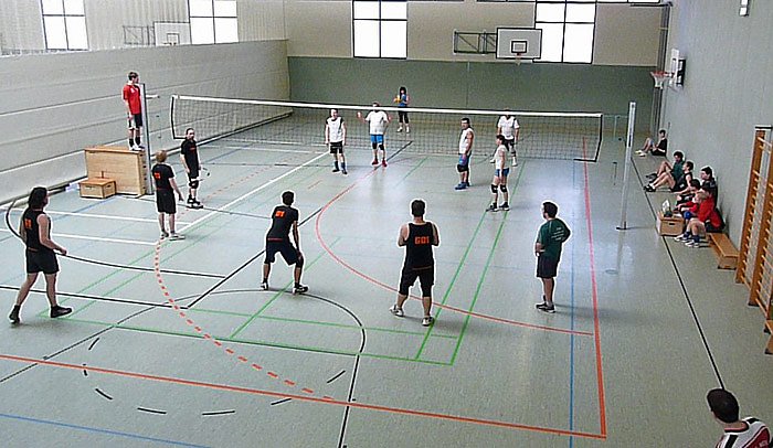 11. Volleyballturnier der Volkssportmannschaften 