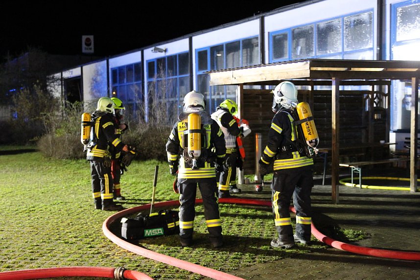 Fabrikhale in Oldisleben brannte