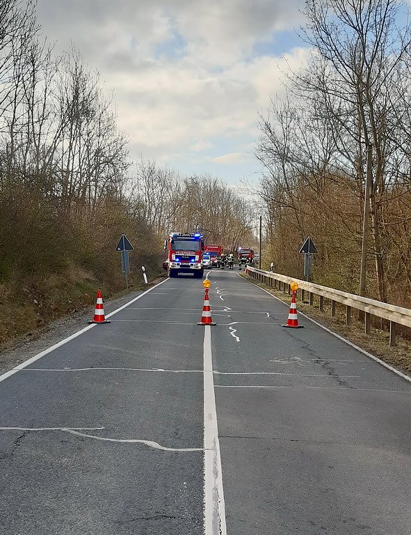 Wildunfall mit Personensuche