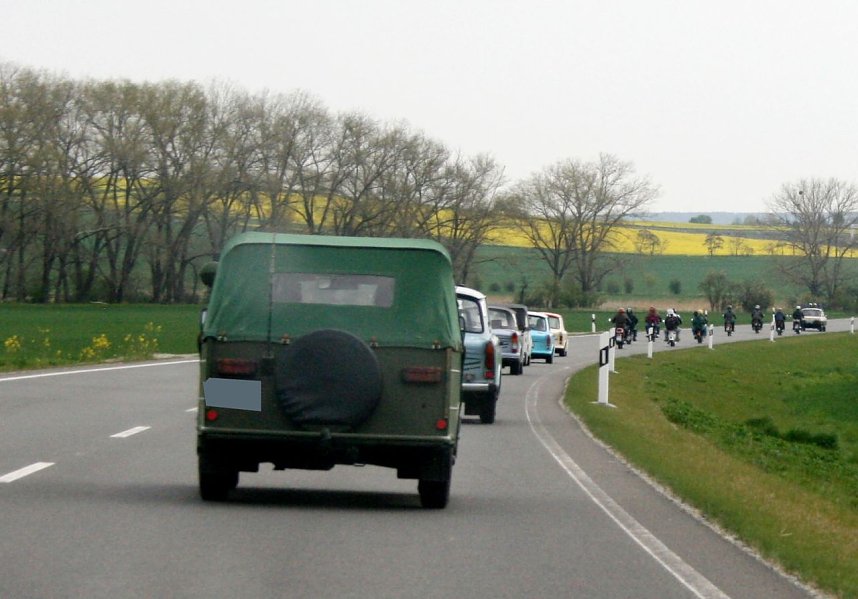 Ausfahrt in den Mai