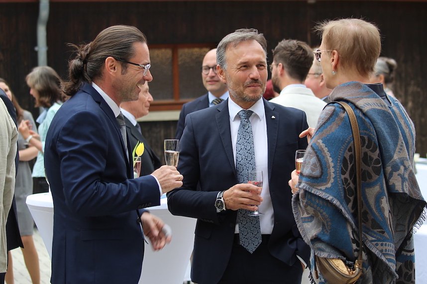 30-j&auml;hriges Jubil&auml;um des LIONS Clubs Sondershausen - Sektempfang 