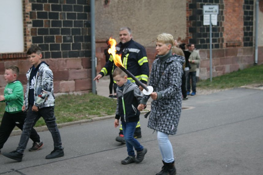 Maibaumsetzen in Kelbra