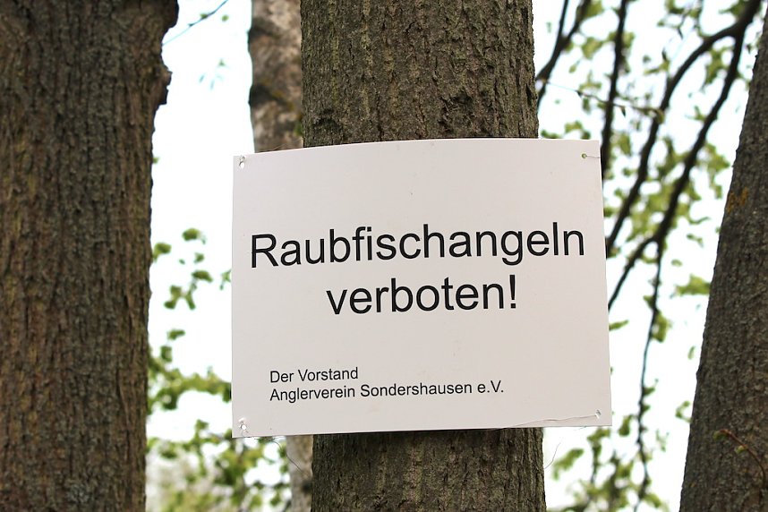 Raubfischangeln verboten
