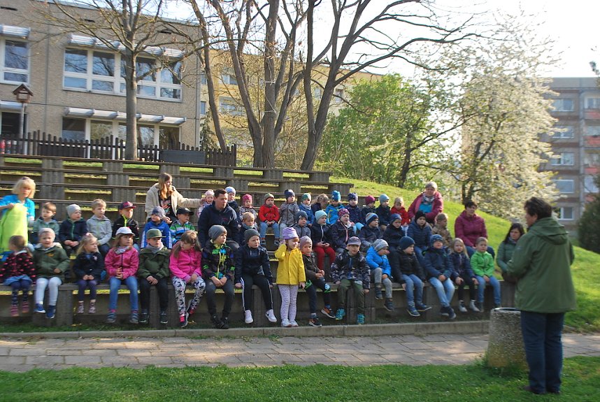 Verkehrstraining in Kindervilla Bad Frankenhausen