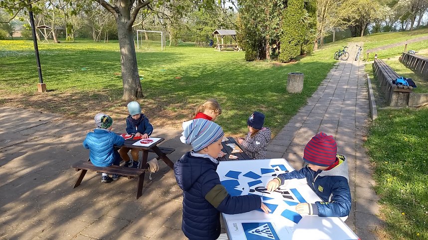 Verkehrstraining in Kindervilla Bad Frankenhausen
