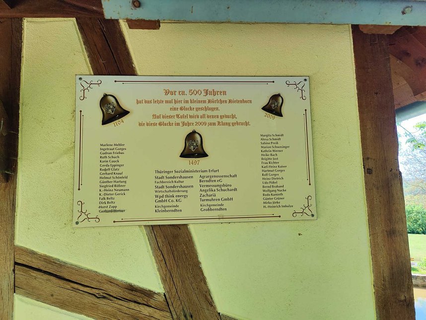 Peter Blei unterwegs in der Klosterkirche Dietenborn