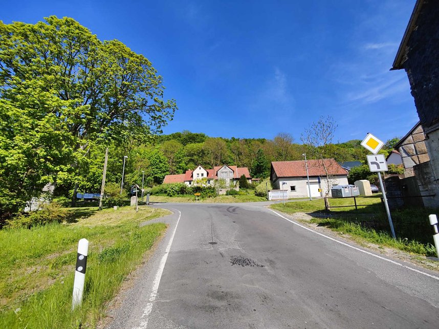 Peter Blei unterwegs in der Klosterkirche Dietenborn