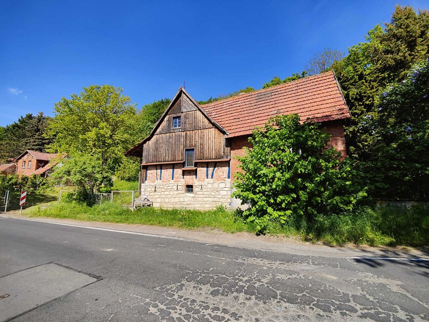 Peter Blei unterwegs in der Klosterkirche Dietenborn