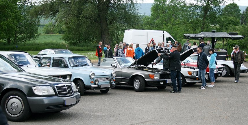 Oldtimer auf Ausfahrt am Kyffh&auml;user