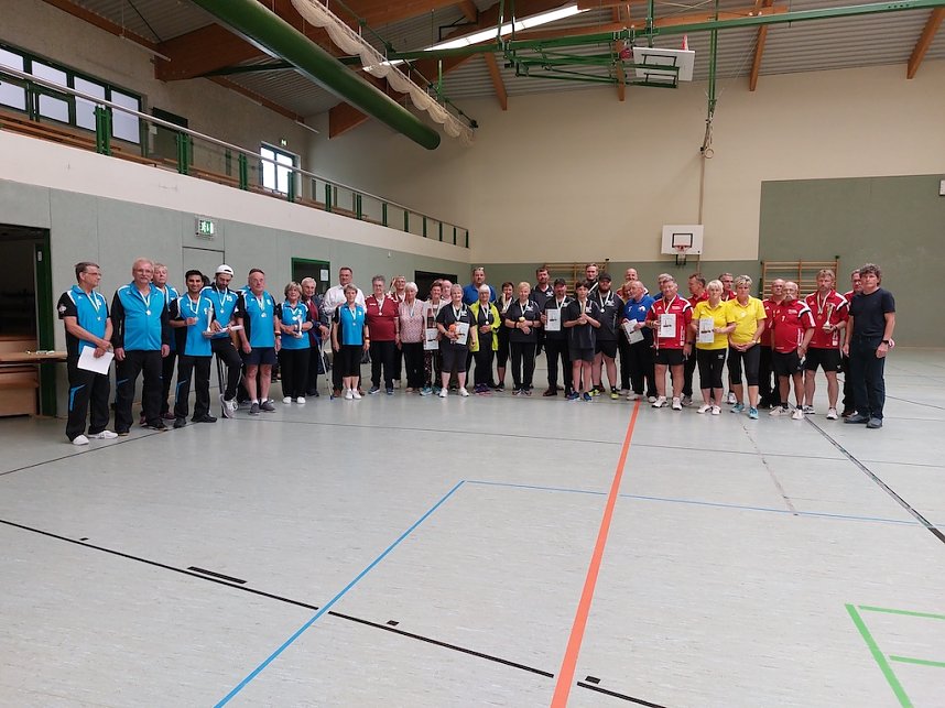 Die Th&uuml;ringer Landesmeister 2022 im Bosseln wurden ermittelt