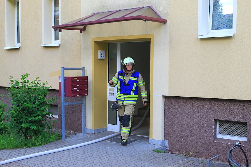 Wohnungsbrand in Sondershausen