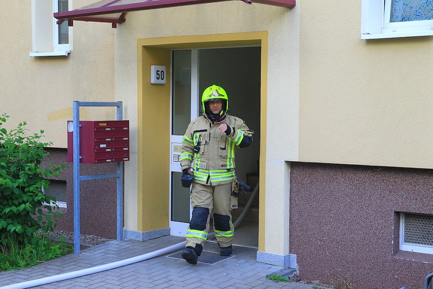 Wohnungsbrand in Sondershausen
