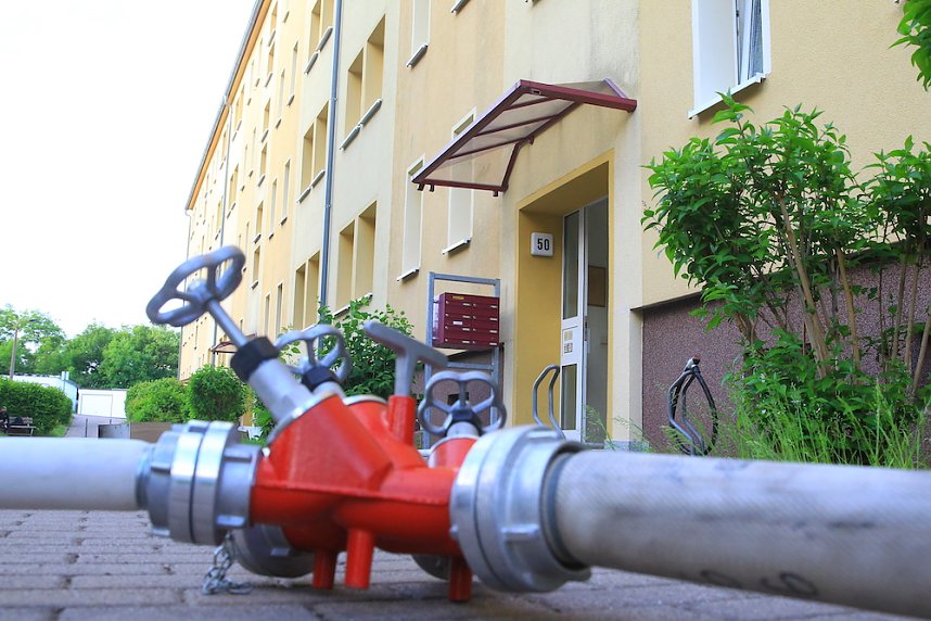 Wohnungsbrand in Sondershausen