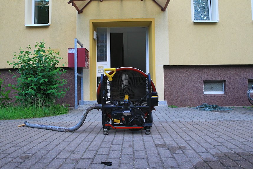 Wohnungsbrand in Sondershausen