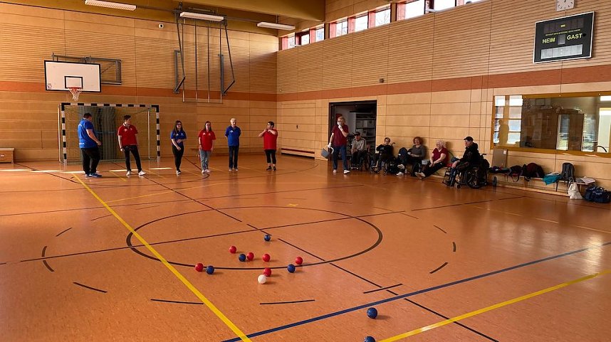 Boccia - Ein Sport f&uuml;r Menschen mit und ohne Handicap