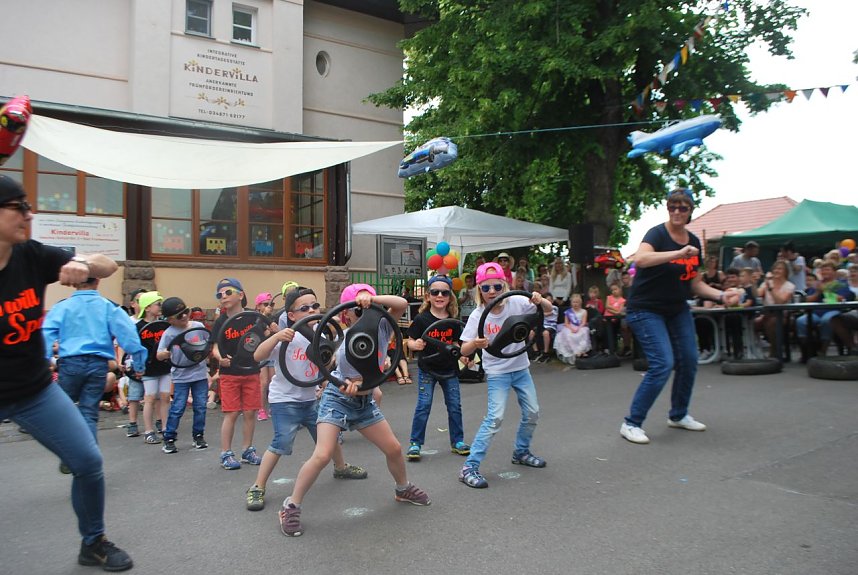 Stra&szlig;enfest der Kindervilla in Bad Frankenhausen