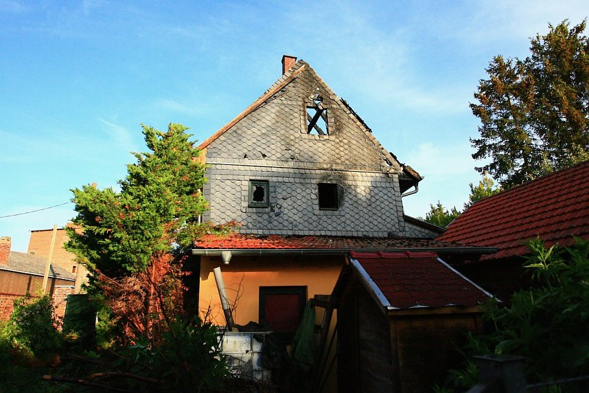 Wohnhaus in Oberspier ausgebrannt