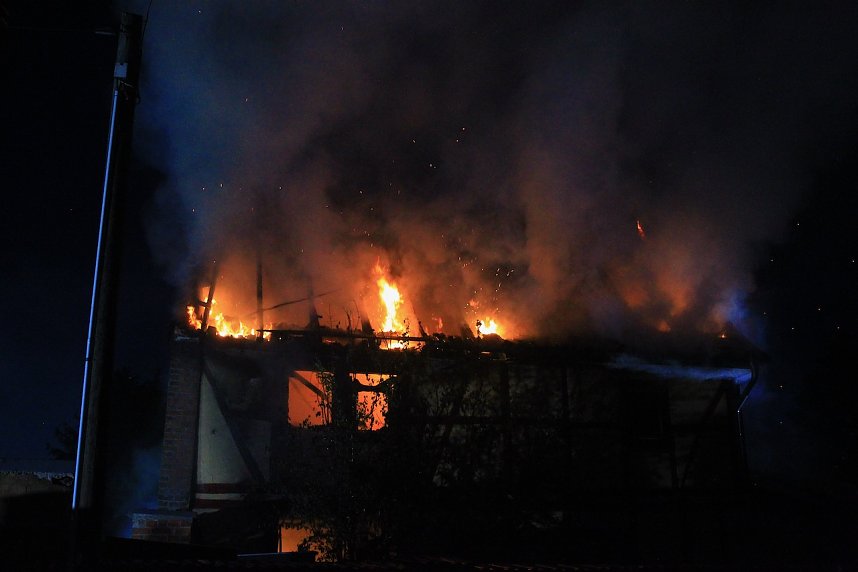 Wohnhaus in Oberspier ausgebrannt