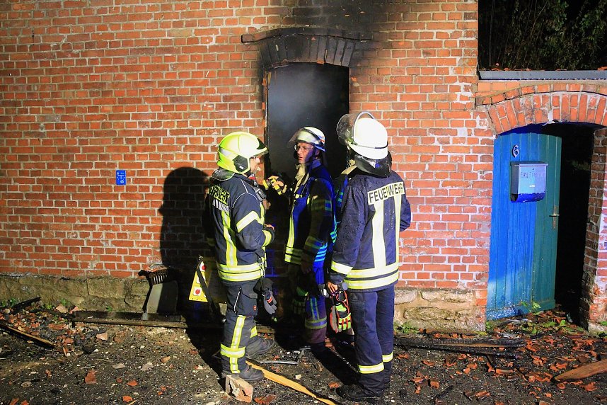 Wohnhaus in Oberspier ausgebrannt