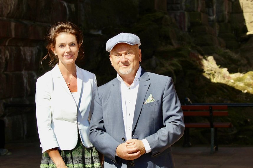 Festakt auf dem Kyffh&auml;userdenkmal - 900 Jahre Kaiser Friedrich I Barbarossa