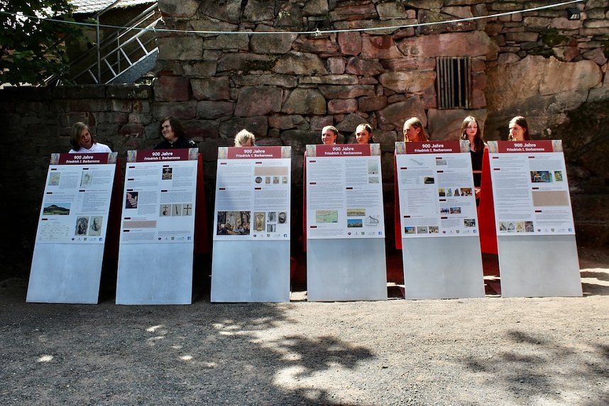 Festakt auf dem Kyffh&auml;userdenkmal - 900 Jahre Kaiser Friedrich I Barbarossa