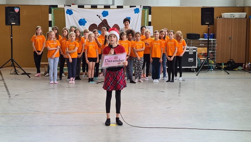 Musical "Die Jahresuhr" - Grundschule Bad Frankenhausen