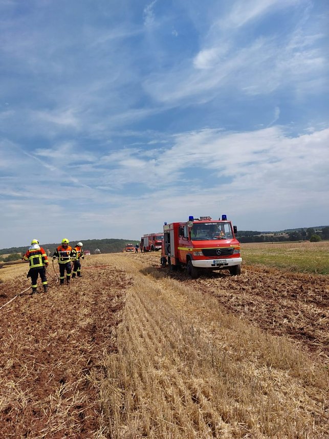 Fl&auml;chenbrand bei Trebra