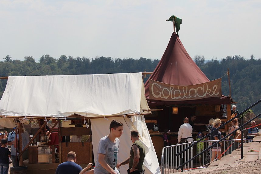 Mittelalterspektakel am Kyffh&auml;user Denkmal 