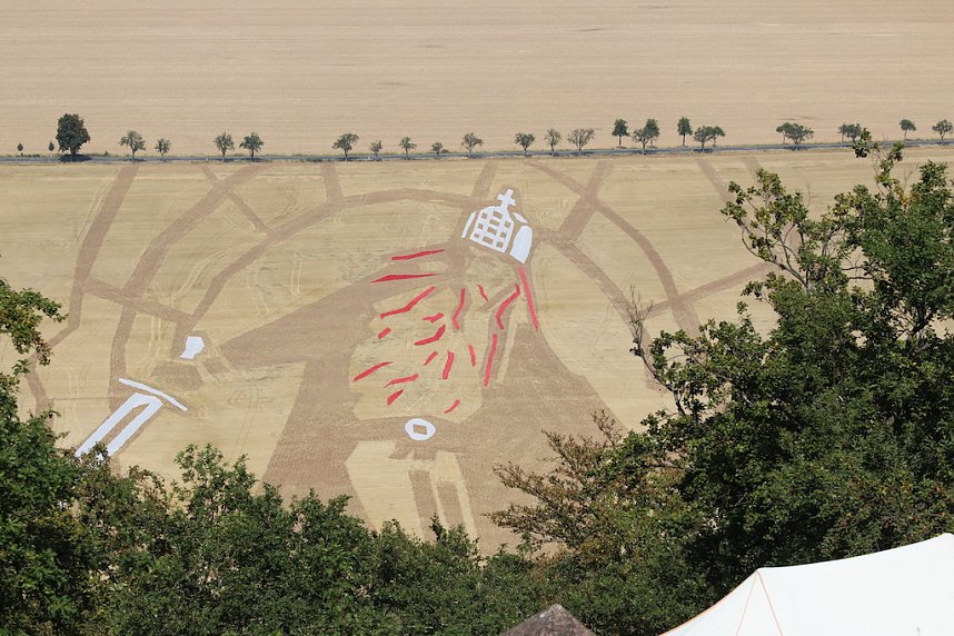 Mittelalterspektakel am Kyffh&auml;user Denkmal 