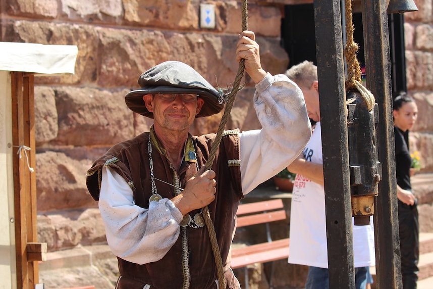 Mittelalterspektakel am Kyffh&auml;user Denkmal 