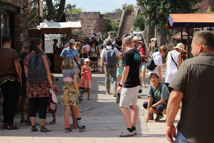 Mittelalterspektakel am Kyffh&auml;user Denkmal 