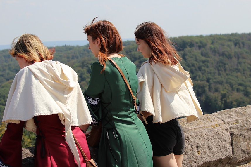 Mittelalterspektakel am Kyffh&auml;user Denkmal 