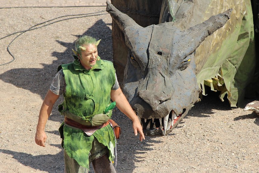 Mittelalterspektakel am Kyffh&auml;user Denkmal 