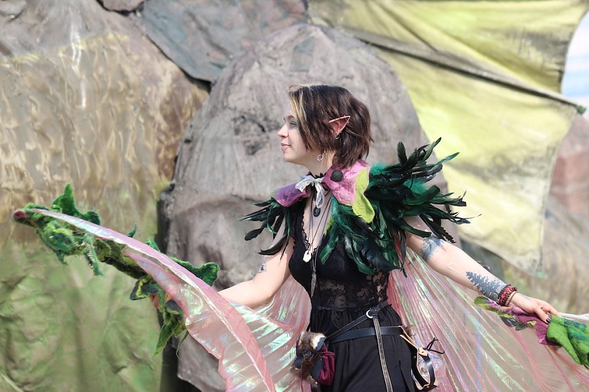 Mittelalterspektakel am Kyffh&auml;user Denkmal 