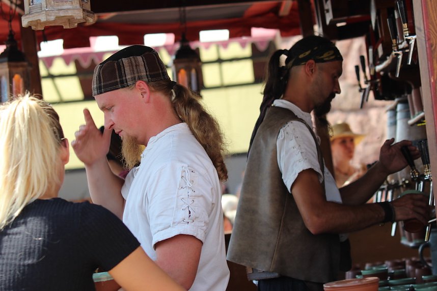 Mittelalterspektakel am Kyffh&auml;user Denkmal 