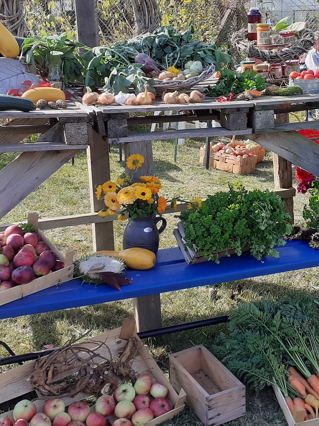 Produktenschau im Kleingartenverein Gl&uuml;ckauf