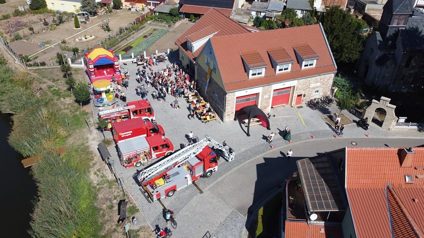 Tag der offenen T&uuml;r bei der Feuerwehr Heldrungen