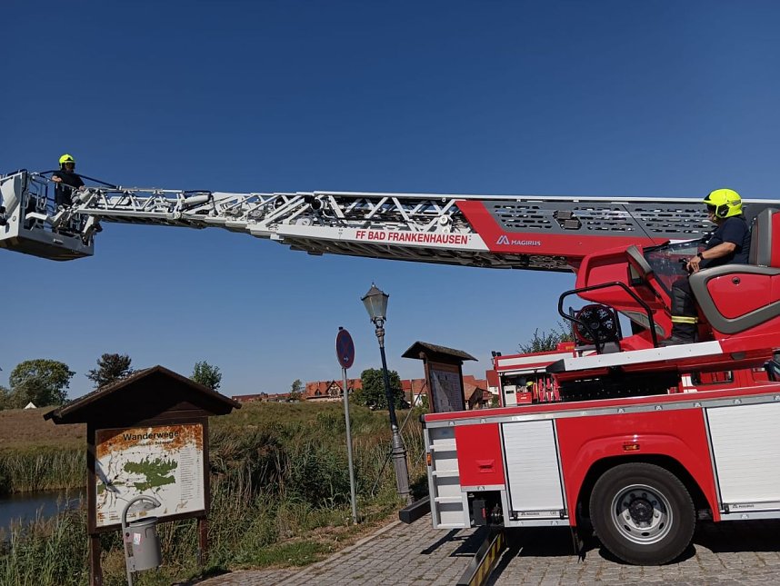 Tag der offenen T&uuml;r bei der Feuerwehr Heldrungen