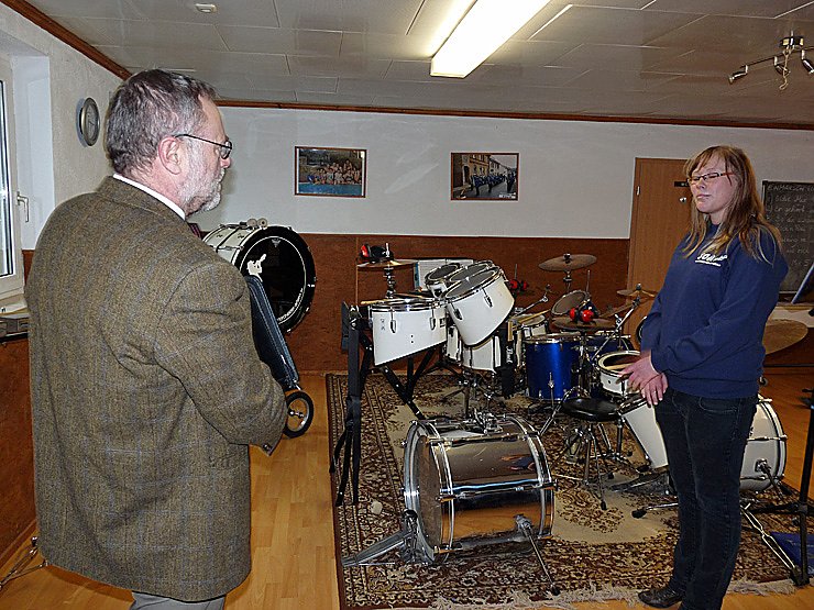 Scheck f&uuml;r Schalmeienorchester