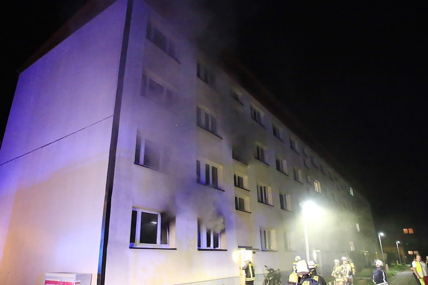 Wohnungsbrand in Sondershausen
