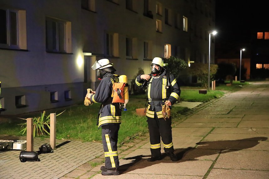 Wohnungsbrand in Sondershausen