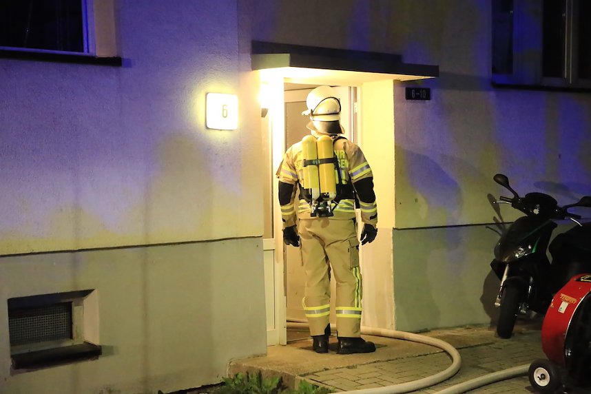 Wohnungsbrand in Sondershausen