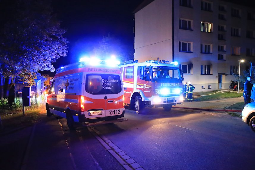 Wohnungsbrand in Sondershausen