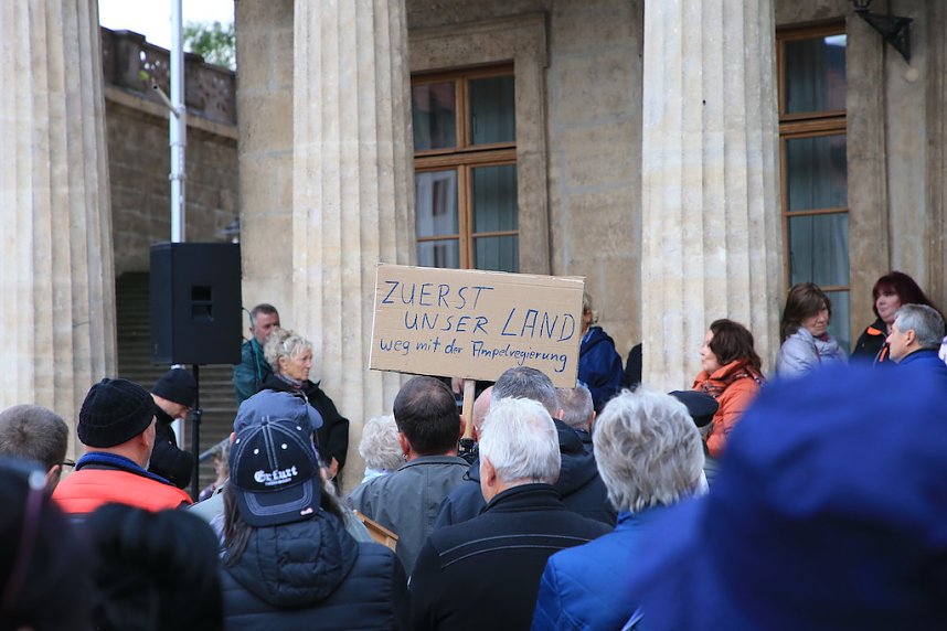 Montagsmarsch in Sondershausen