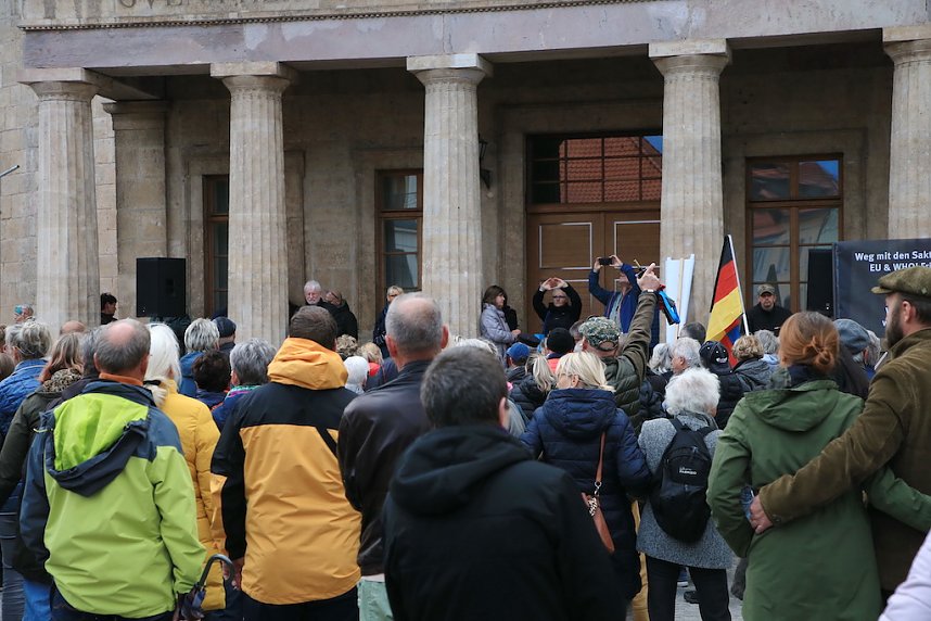 Montagsmarsch in Sondershausen